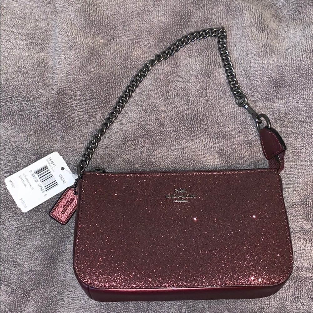 Metallic Coach Wristlet!